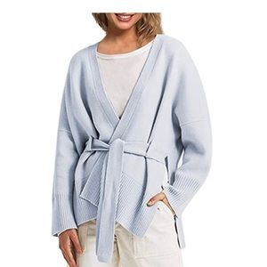Belted Wrap Cardigan